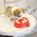 Ciotola per cani alimentatore lento animale domestico a mangiare lento ciotola